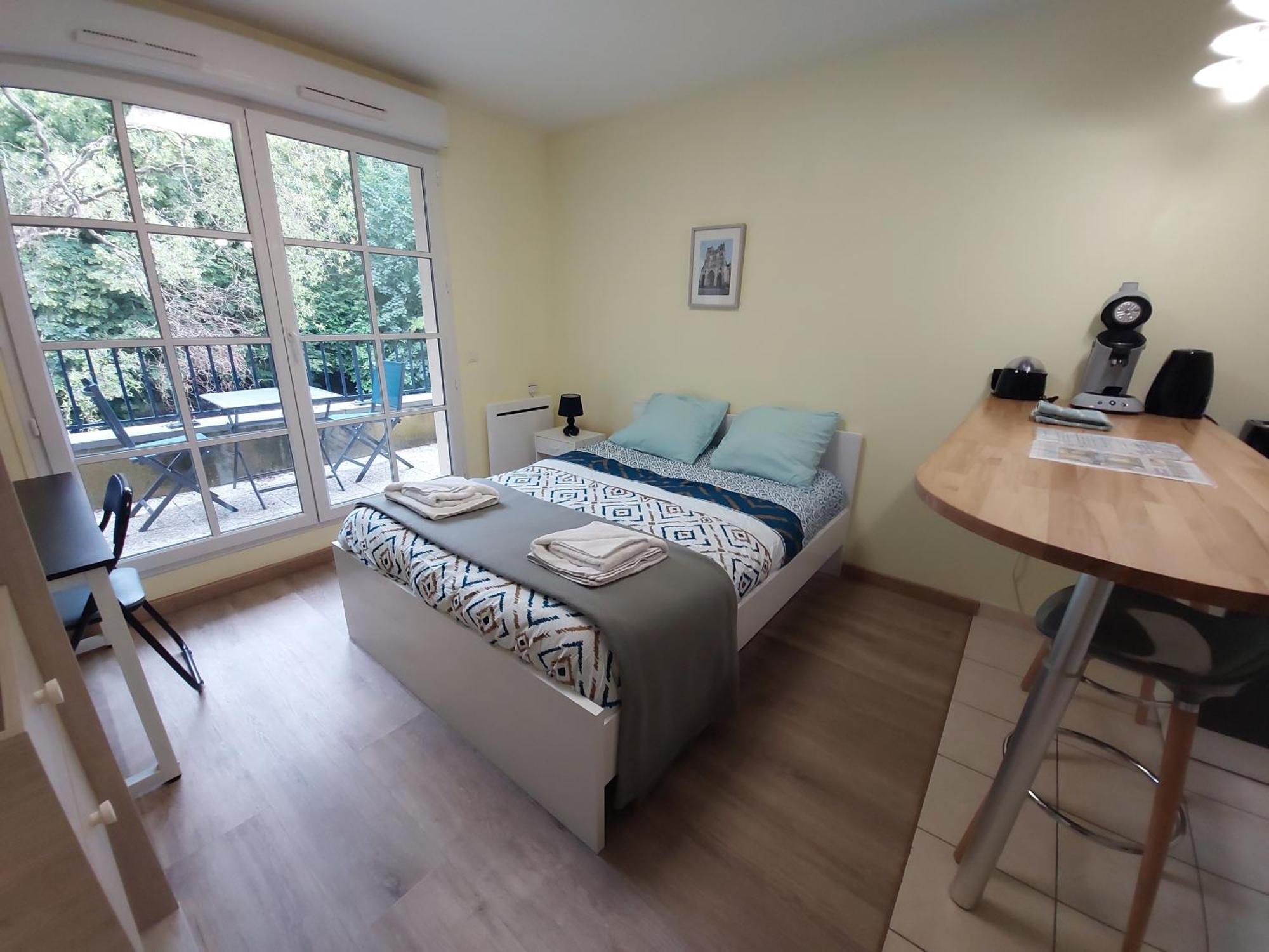 Bonvallet - Studio Paisible Et Chaleureux Avec Balcon Amiens Exteriér fotografie